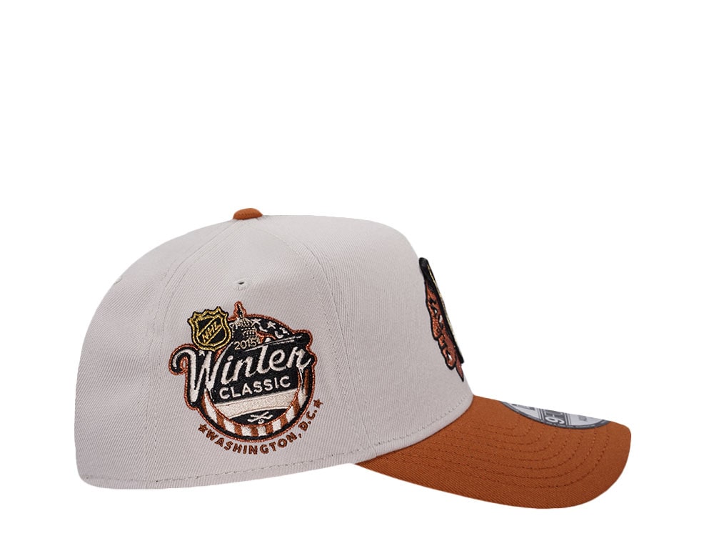New Era Chicago Blackhawk Winter Classic 2025 Chrome Two Tone Edition 9Forty A Frame Snapback Cap