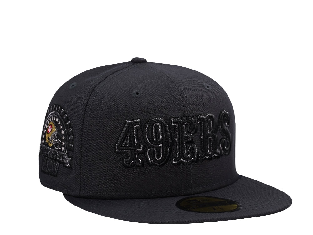 New Era San Francisco 49ers 30th Anniversary Gray Prime Edition 59Fifty Fitted Cap