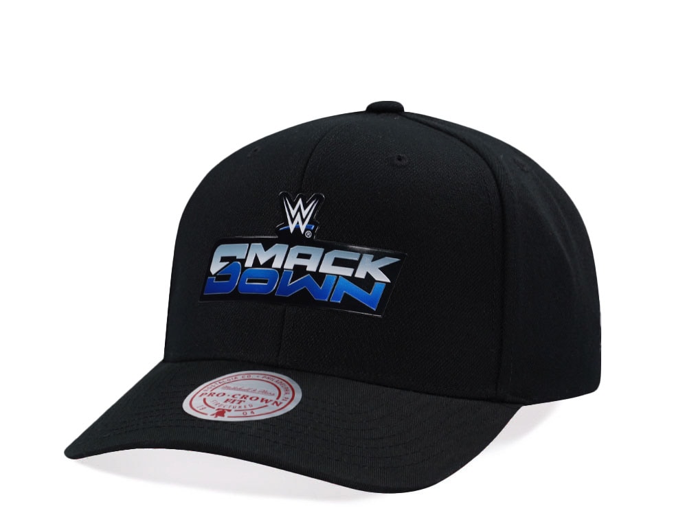 Mitchell & Ness Wrestlemania WWE Smack Down Pro Crown Snapback Cap