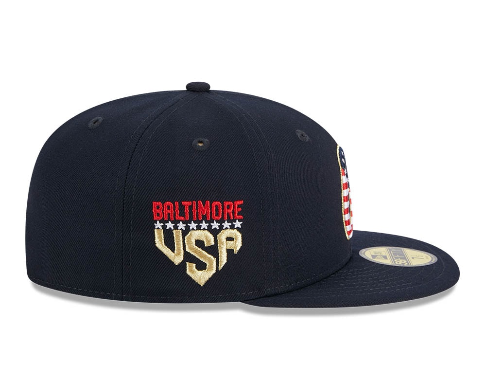 New Era Baltimore Orioles 4th of July 23 59Fifty Fitted Cap