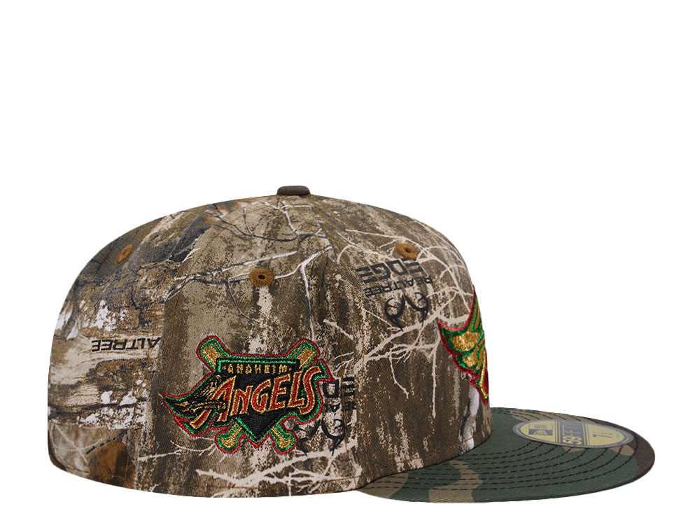 New Era Anaheim Angels Realtree Prime Edition 59Fifty Fitted Cap