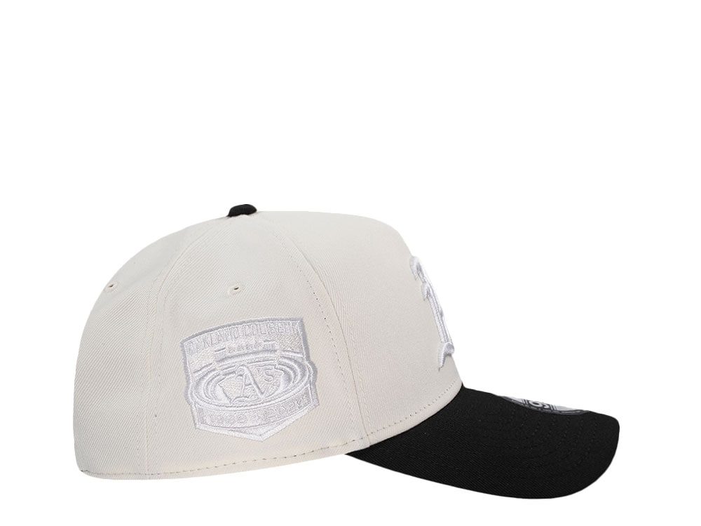 New Era Oakland Athletics Coliseum White Out Pink Two Tone Edition 9Forty A Frame Snapback Cap