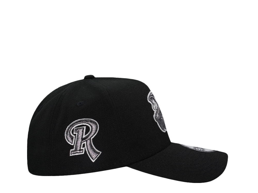 New Era Rochester Red Wings Reaper Glow Metallic 9Forty A Frame Snapback Cap