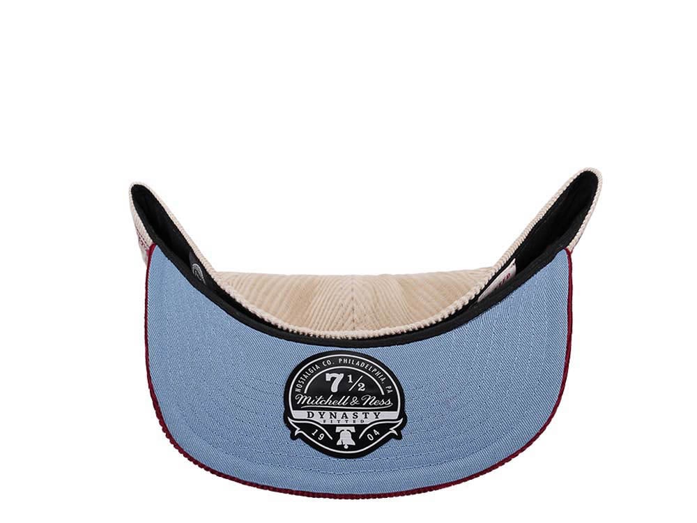 Mitchell & Ness Colorado Avalanche 10 Seasons Two Tone Cord Edition Dynasty Fitted Cap