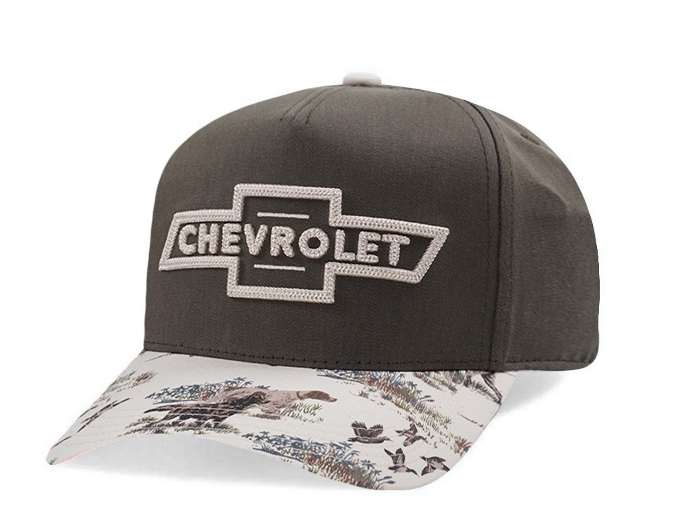 American Needle Chevrolet Buckhorn Brick Two Tone Edition Snapback Cap