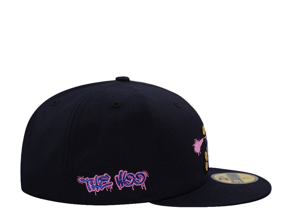 New Era Worcester Red Sox Grafitti Navy Prime Edition 59Fifty Fitted Cap