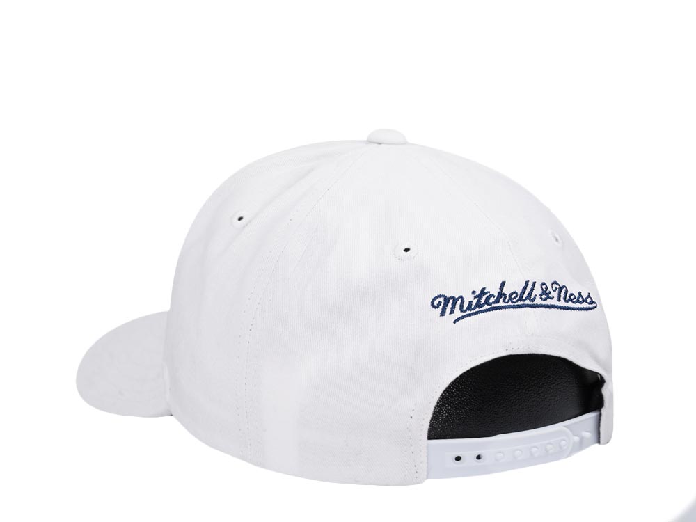 Mitchell & Ness Georgetown University All in Pro White Snapback Cap