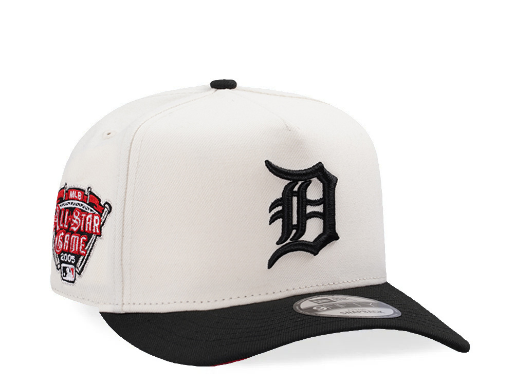 New Era Detroit Tigers All Star Game 2005 Chrome Two Tone Edition 9Fifty A Frame Snapback Cap