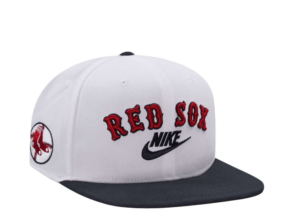 Nike Boston Red Sox 1969 Cooperstown Dri-Fit White Edition Snapback Cap