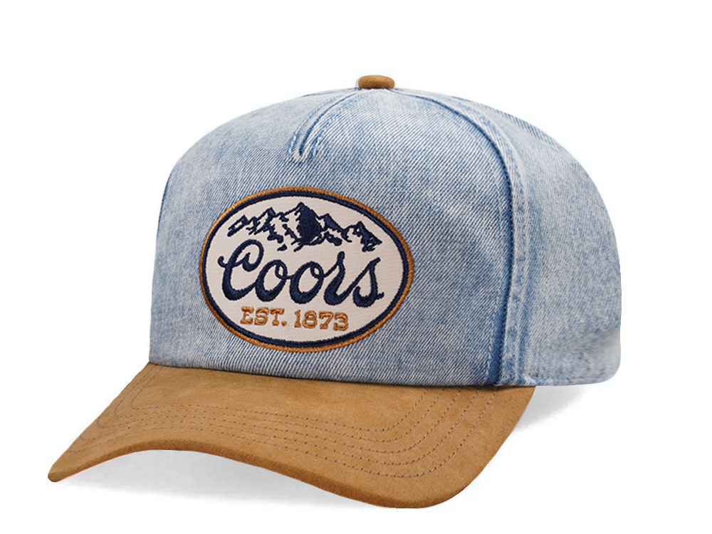 American Needle Coors Fulton Denim Edition Snapback Cap