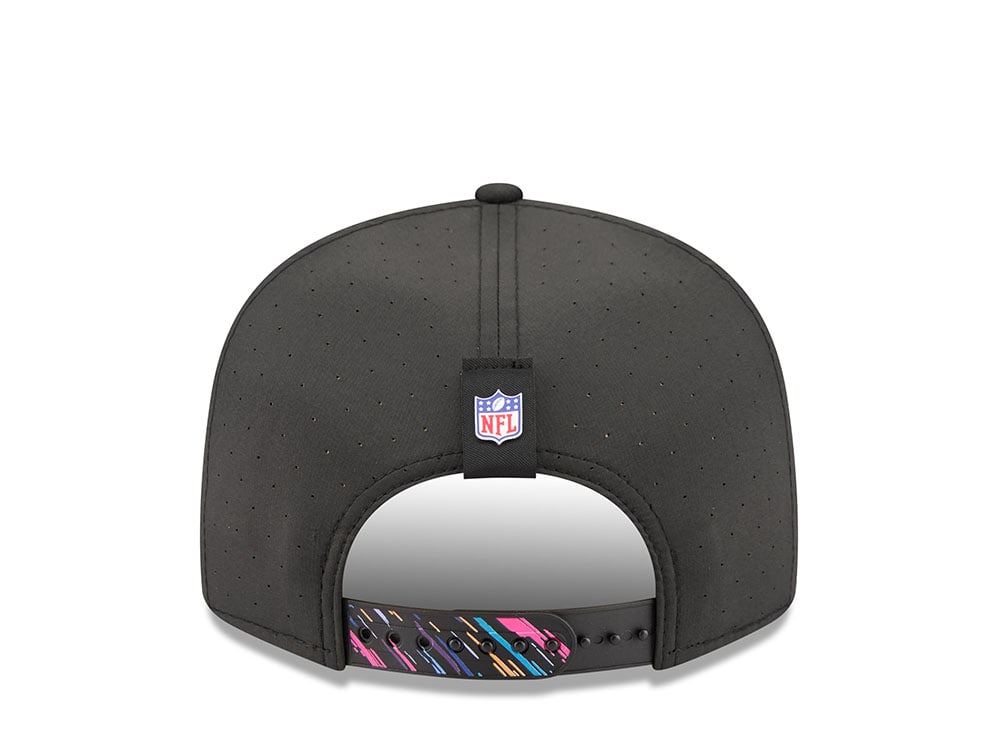 New Era Miami Dolphins Crucial Catch 2026 Black Edition 9Fifty Split Panel Snapback Cap