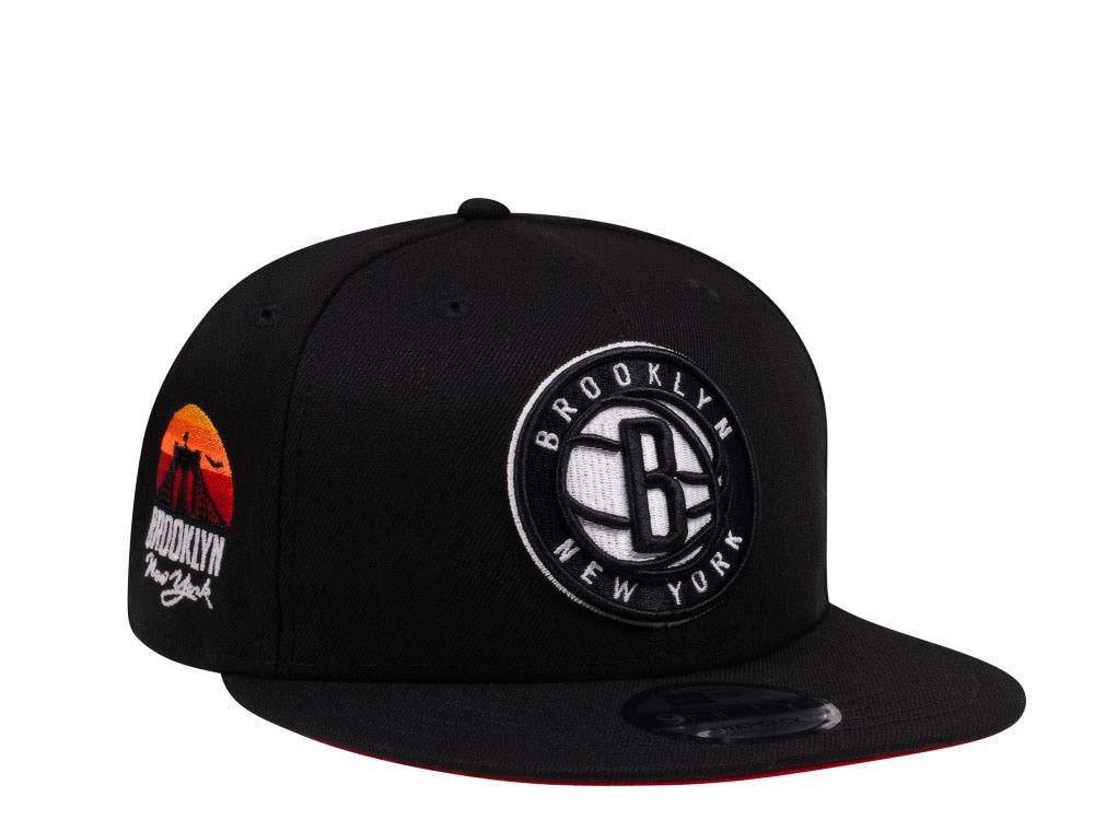 New Era Brooklyn Nets Home Badge Edition 9Fifty Snapback Cap