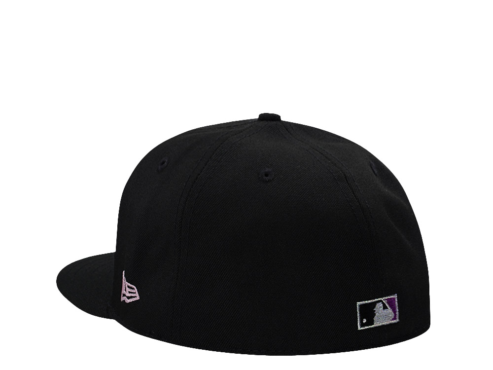 New Era New York Mets Shea Stadium Pink Black Prime Edition 59Fifty Fitted Cap
