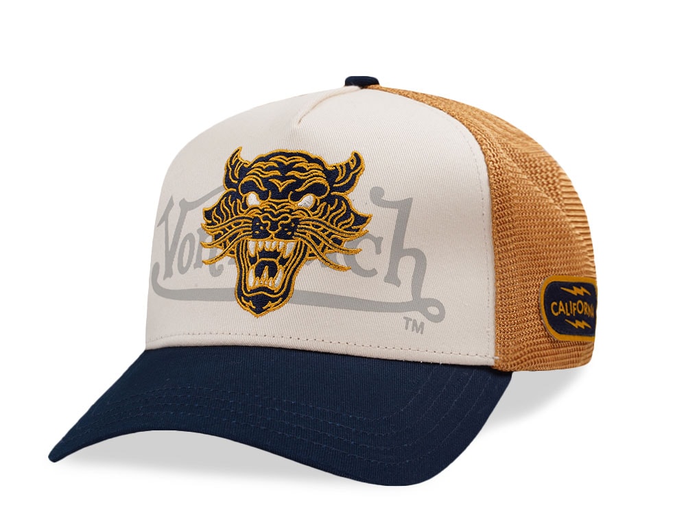 Von Dutch Wild Patch Two Tone Trucker Snapback Cap