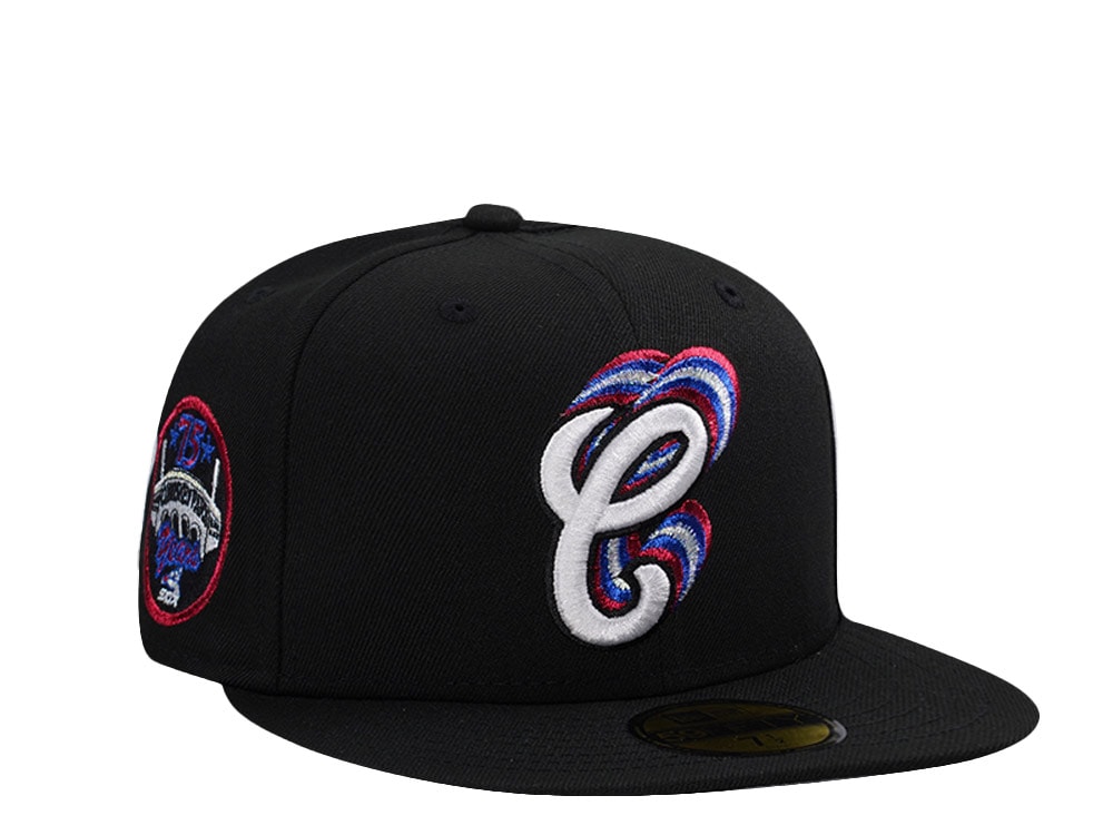 New Era Chicago White Sox 75th Anniversary Black Prime Horror Edition 59Fifty Fitted Cap