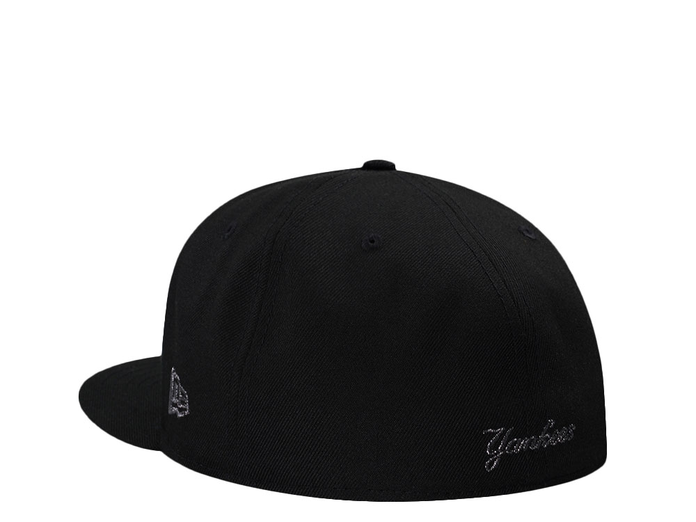 New Era New York Yankees World Series 1999 Black Pewter Prime Edition 59Fifty Fitted Cap