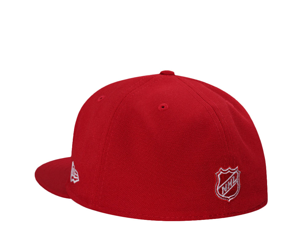 New Era New Jersey Devils 40th Anniversary Red Prime Edition 59Fifty Fitted Cap