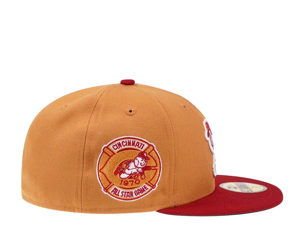 New Era Cincinnati Reds All Star Game 1970 Golden Era Edition 59Fifty Fitted Cap