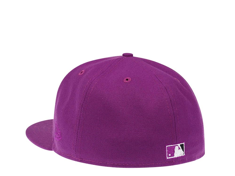 New Era Tampa Bay Rays Inaugural Season 1998 Pink Grapes Edition 59Fifty Fitted Cap