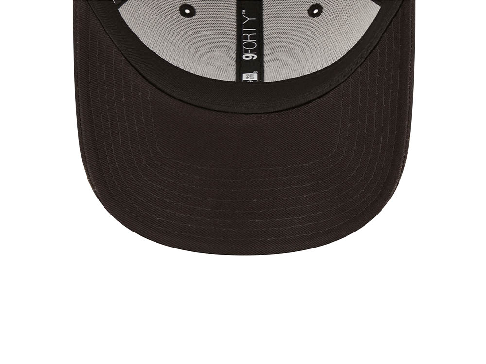 New Era Los Angeles Dodgers League Essential Black 9Forty Strapback Cap