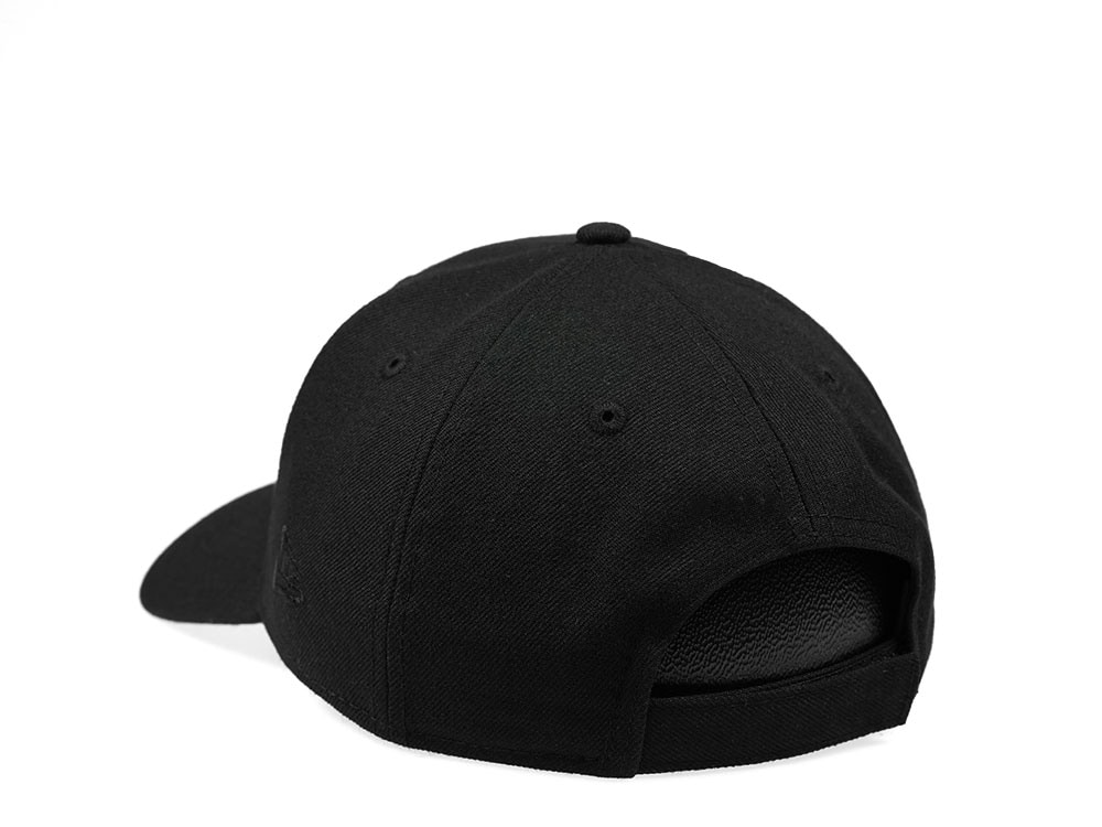 New Era Brooklyn Nets All Black Edition 9Forty Snapback Cap