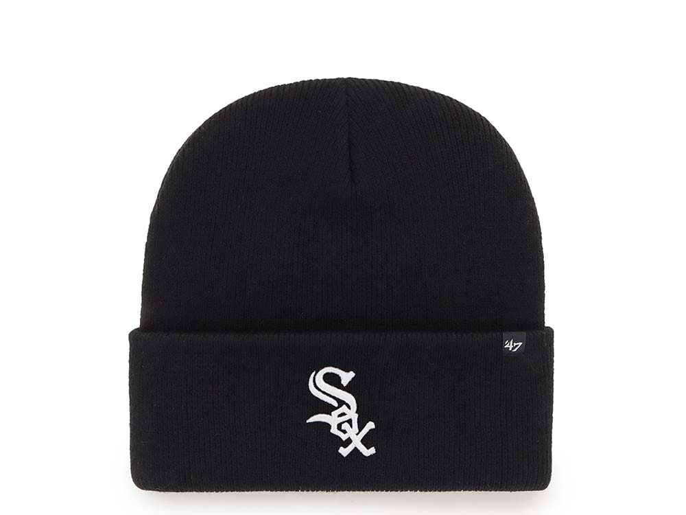 47 Brand Chicago White Sox Black Edition Cuff Knit