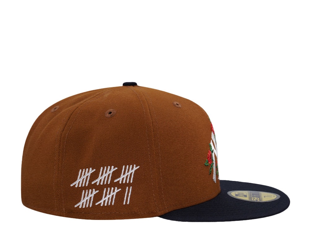 New Era New York Yankees Bourbon Rose Champions Two Tone Edition 59Fifty Fitted Cap