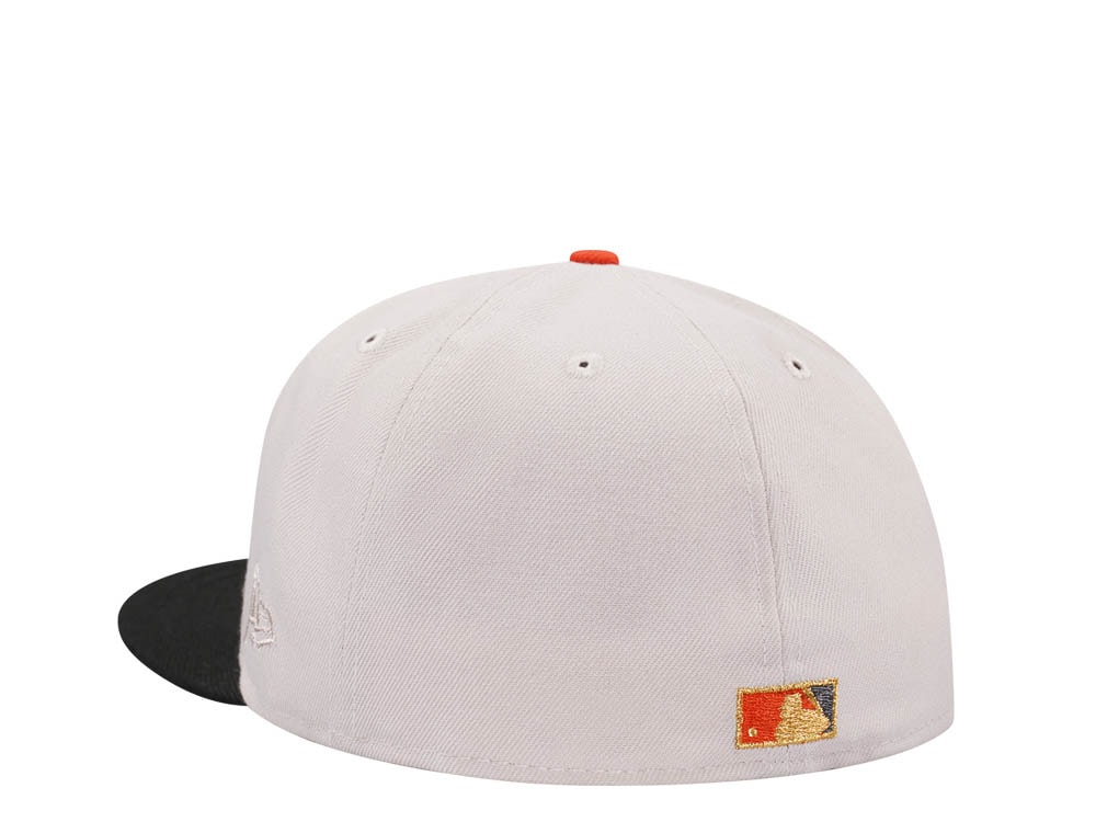 New Era San Francisco Giants All Star Game 2007 Stone Throwback Two Tone Edition 59Fifty Fitted Cap