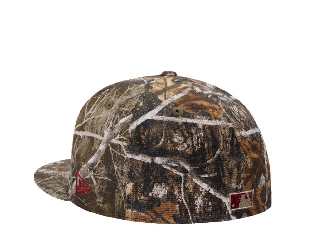 New Era Texas Rangers Arlington Stadium Realtree Prime Edition 59Fifty Fitted Cap