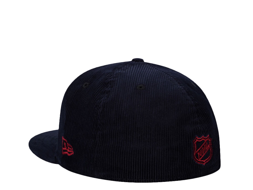 New Era Montreal Canadiens All Star Game 2009 Navy Corduroy Prime Edition 59Fifty Fitted Cap