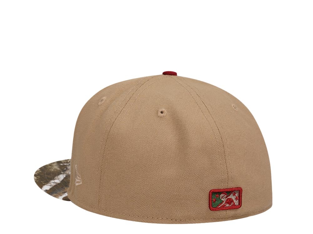 New Era Columbus Catfish Real Tree Prime Two Tone Edition 59Fifty Fitted Cap