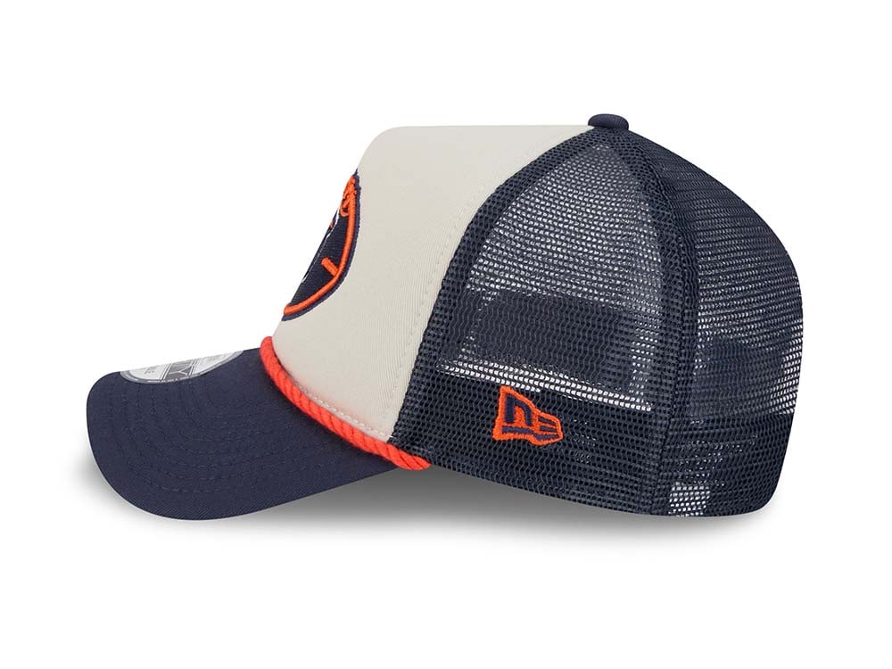 New Era Chicago Bears Sideline 2024 9Forty A Frame Trucker Snapback Cap