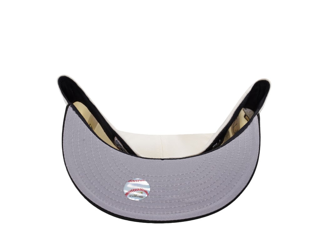 New Era Chicago White Sox Comiskey Park Skull Chrome Two Tone Edition 59Fifty Fitted Cap