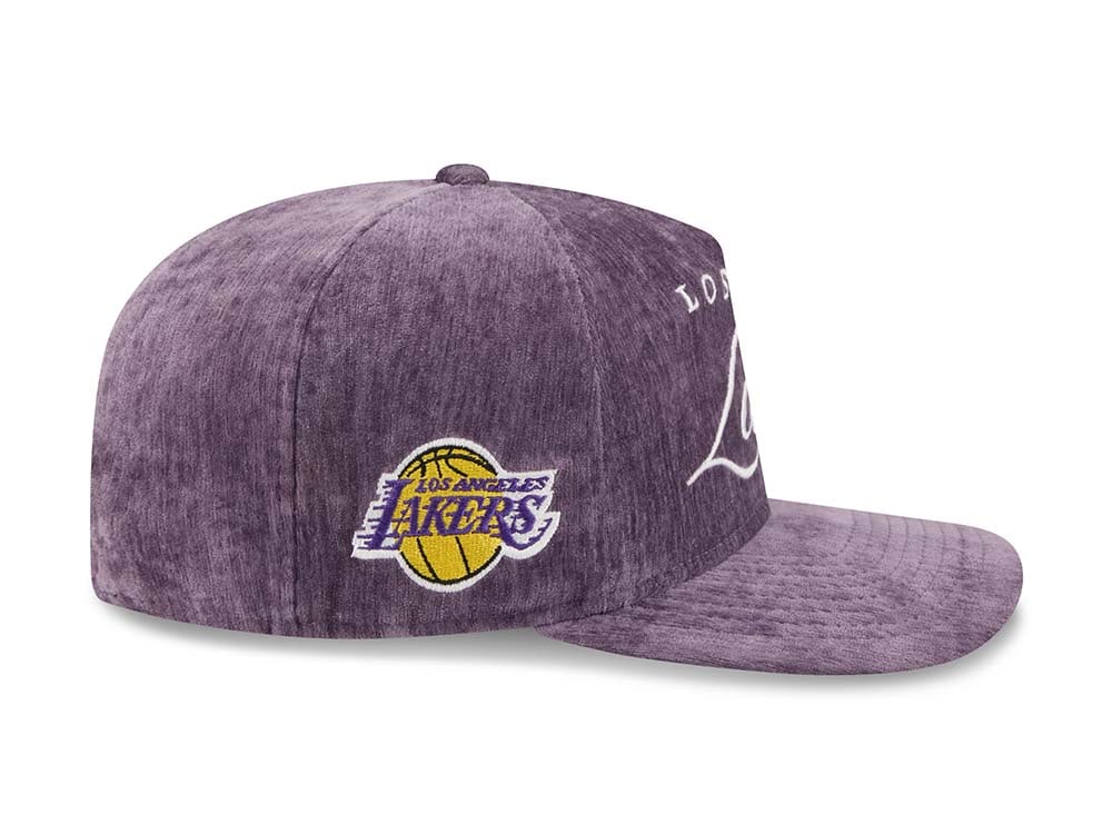 New Era Los Angeles Lakers Team Script 19Twenty Snapback Cap