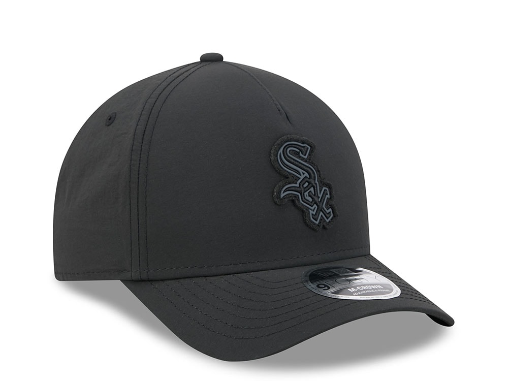 New Era Alpha Industries Chicago White Sox Black Prime Edition 9Forty M Crown A Frame Snapback Cap