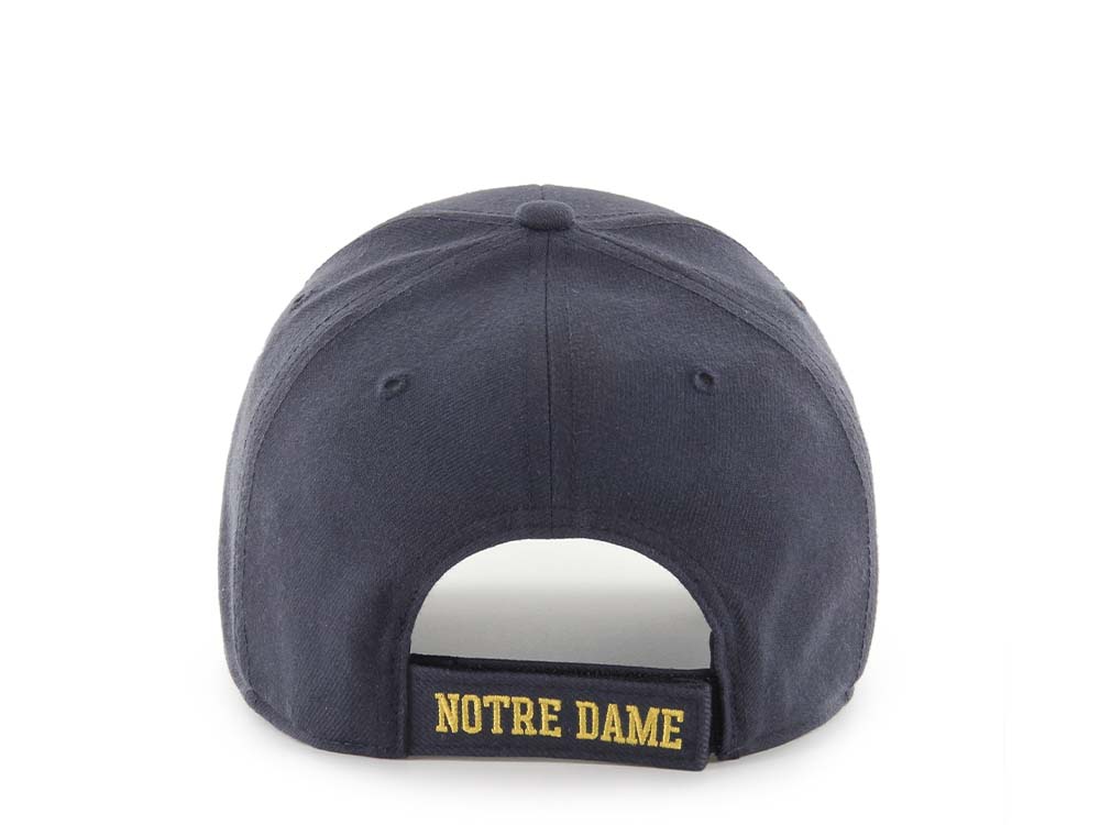 47Brand Notre Dame Fighting Irish Navy MVP Strapback Cap