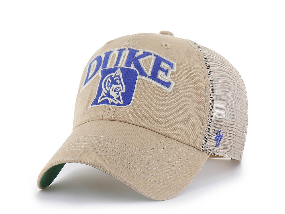 47 Brand Duke Blue Devils Tuscaloosa Edition Clean Up Trucker Snapback Cap