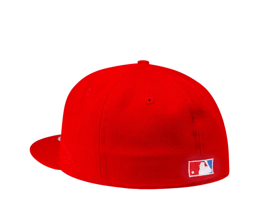 New Era Toronto Blue Jays 20th Anniversary Red Glacier Blue Edition 59Fifty Fitted Cap