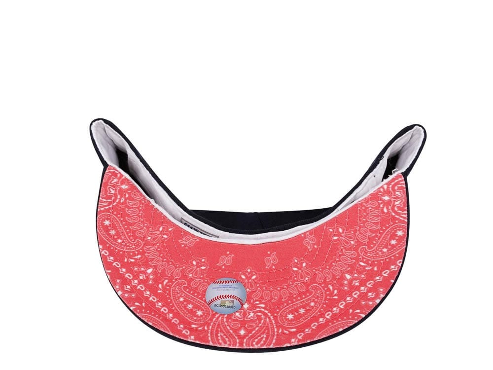 New Era California Angels All Star Game 1989 Red Paisley Edition 59Fifty Fitted Cap