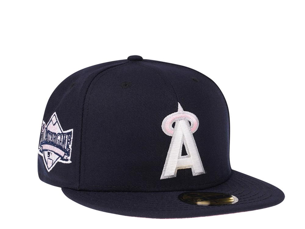 New Era Anaheim Angels All Star Game 1989 Navy Pink Edition 59Fifty Fitted Cap