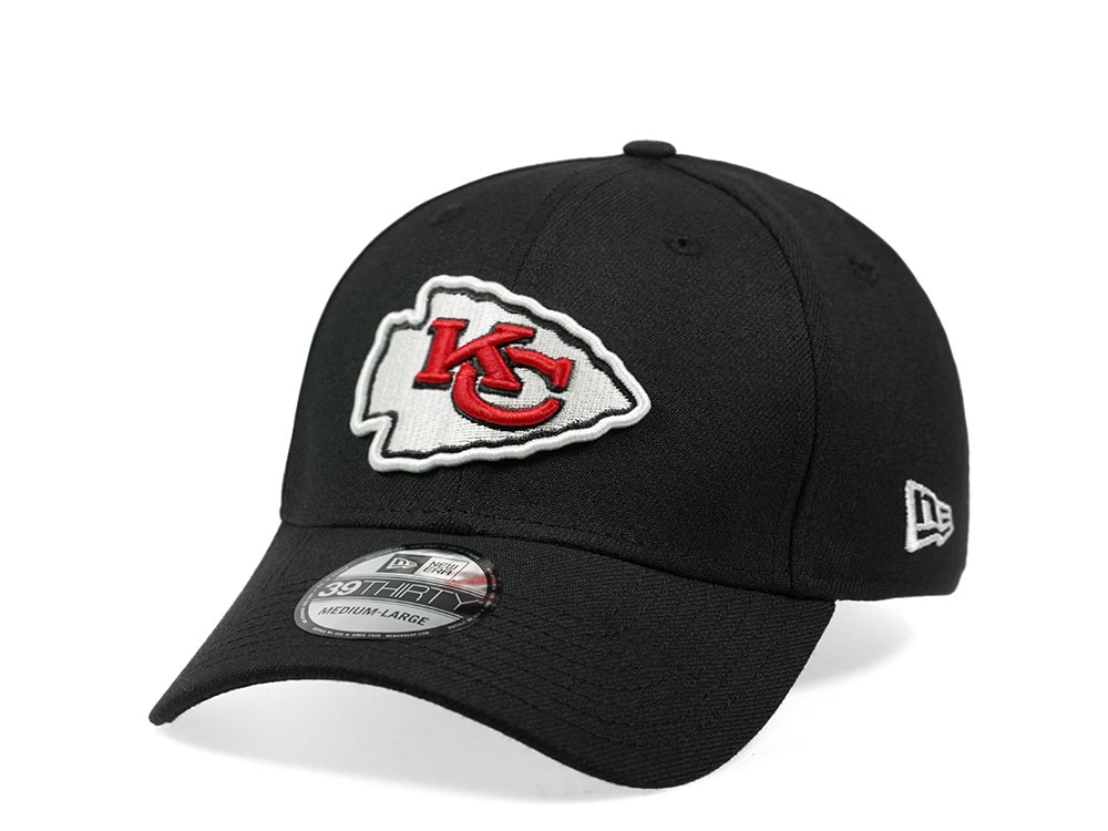 New Era Kansas City Chiefs Classic Black Edition 39Thirty Stretch Cap
