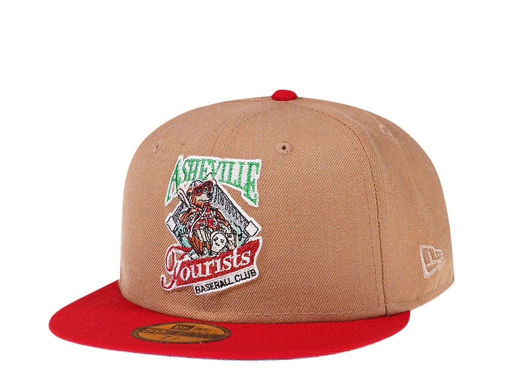 New Era Asheville Tourists Winter Metallic Two Tone Edition 59Fifty Fitted Cap