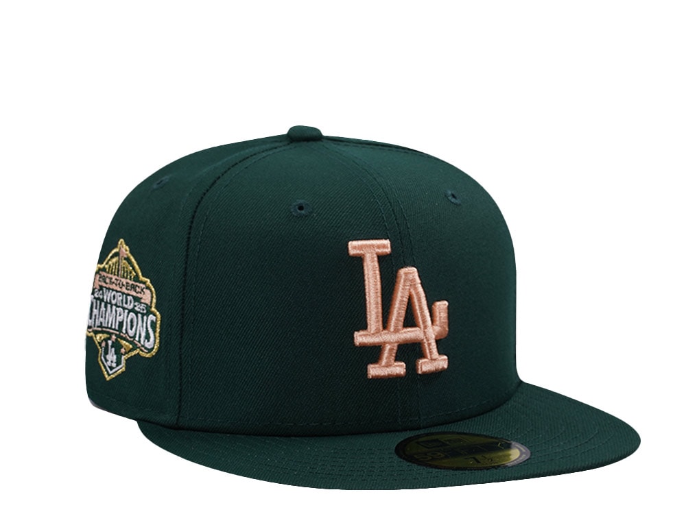 New Era Los Angeles Dodgers World Series 2025 Dark Green Prime Edition 59Fifty Fitted Cap