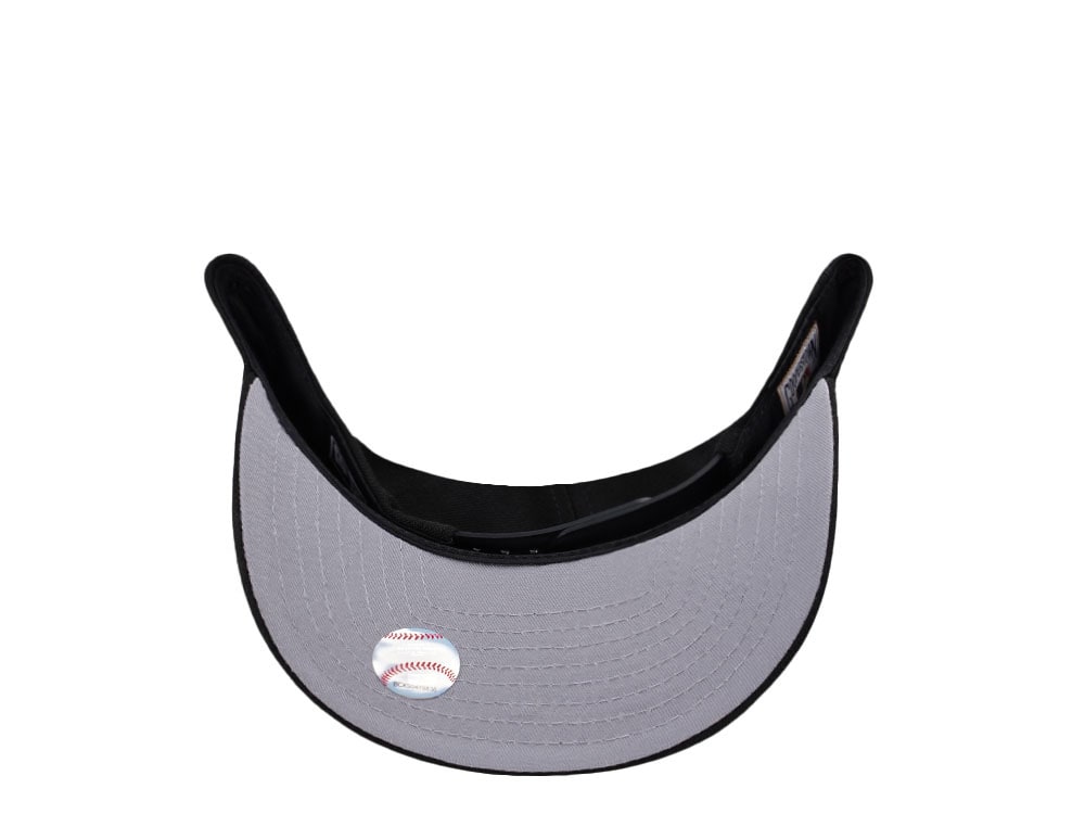 New Era Atlanta Braves 150th Anniversary Flame Black Prime Edition 9Fifty A Frame Snapback Cap