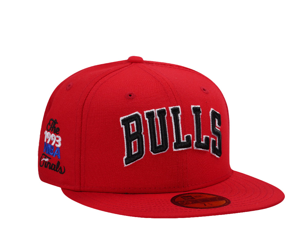 New Era Chicago Bulls NBA Finals 1993 Red Prime Edition 59Fifty Fitted Cap