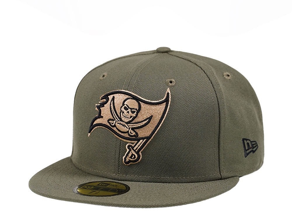 New Era Tampa Bay Buccaneers Olive Edition 59Fifty Fitted Cap