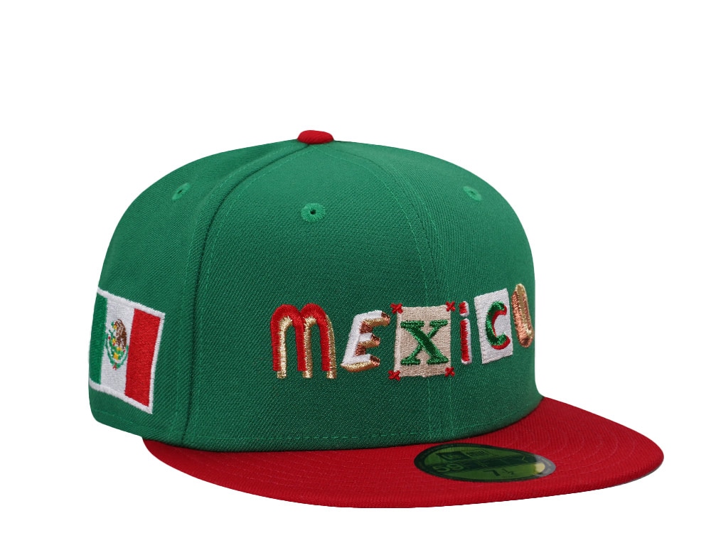 New Era Mexico Script Two Tone Edition 59Fifty Fitted Cap