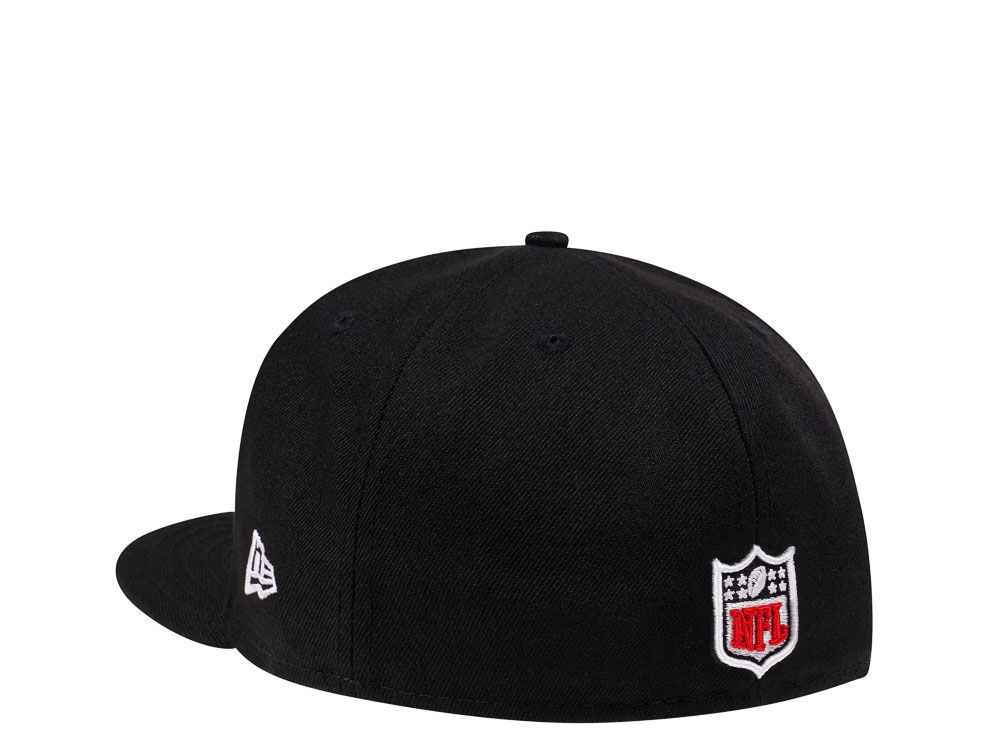 New Era Denver Broncos Black Crimson Collection 59Fifty Fitted Cap