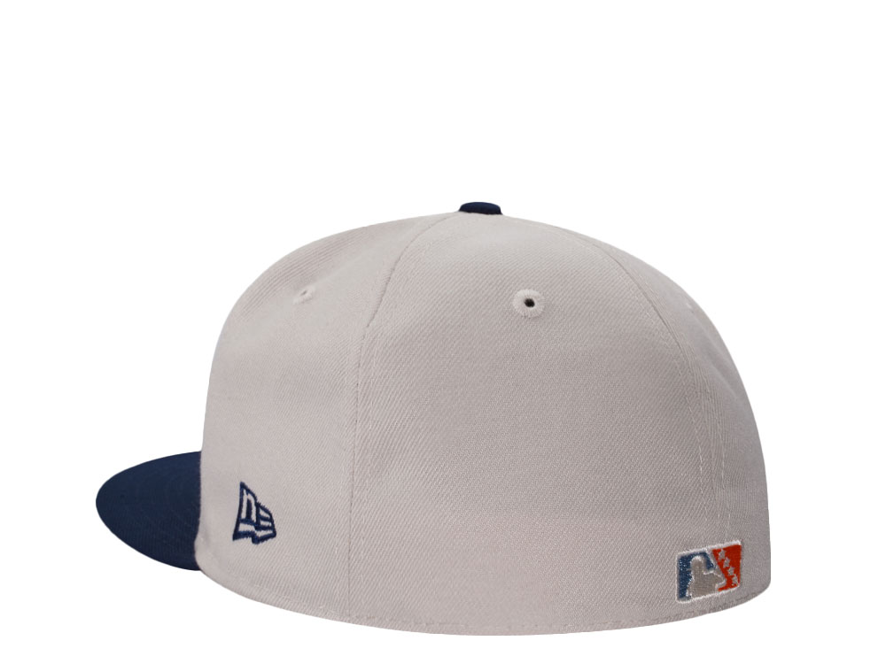 New Era Worcester Red Sox Inaugural Season Stone Two Tone Edition 59Fifty Fitted Cap