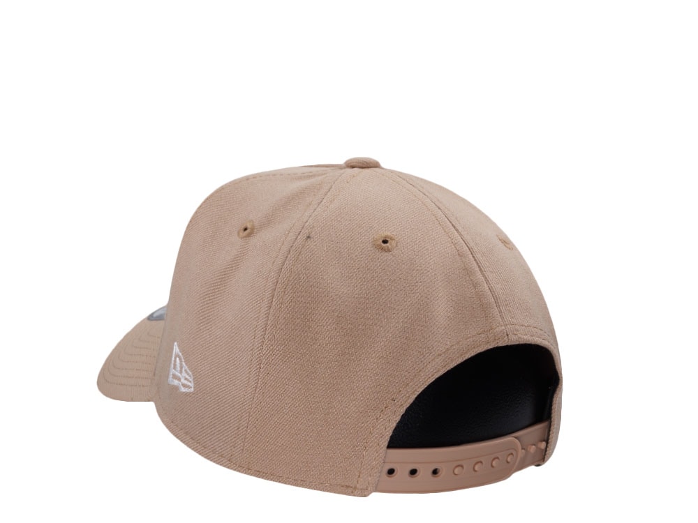 New Era Los Angeles Dodgers 60th Anniversary Camel Prime Edition 9Forty A Frame Snapback Cap
